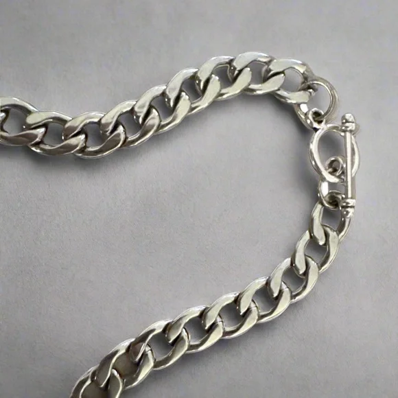 Repurposed Prada Triangle Necklace - Picture 4 of 5